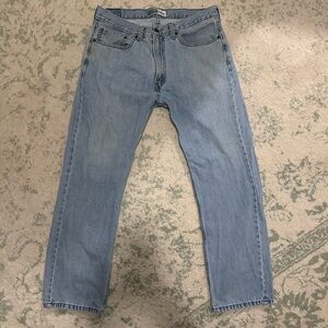 Levi Men's Light Blue Relaxed Jeans